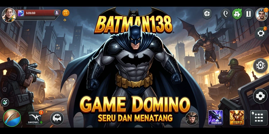 Gameplay <strong>BATMAN138</strong> yang intens dan seru dalam permainan Domino.