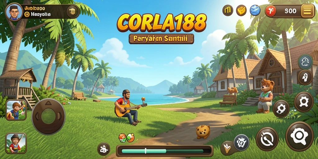 Tampilan gameplay <strong>CORLA188</strong> yang menghibur dan penuh warna.