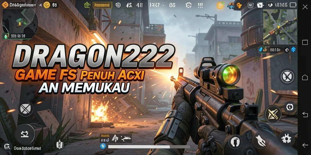 Tangkapan layar dari gameplay DRAGON222 yang menonjolkan aksi tembak-menembak yang seru.