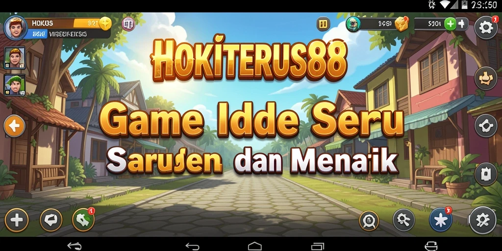 Tampilan gameplay HOKITERUS88 yang menarik dan interaktif.