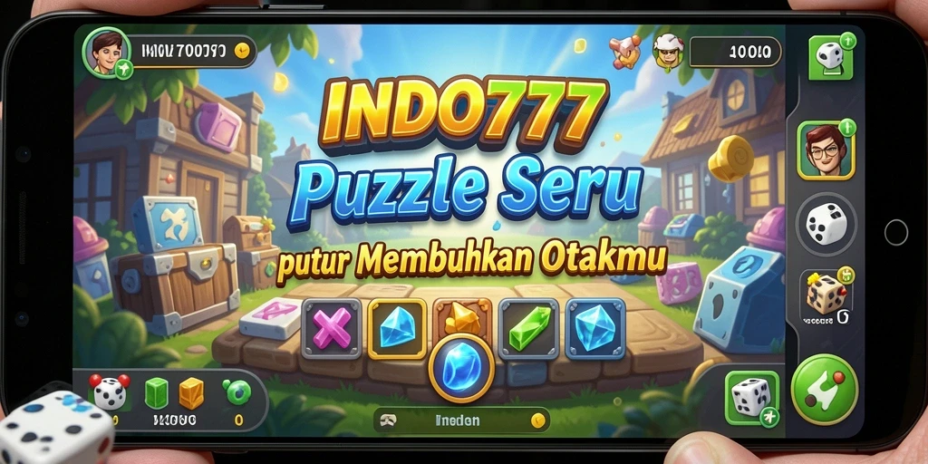 Screenshot INDO777 menampilkan gameplay Puzzle yang menarik dan penuh tantangan.
