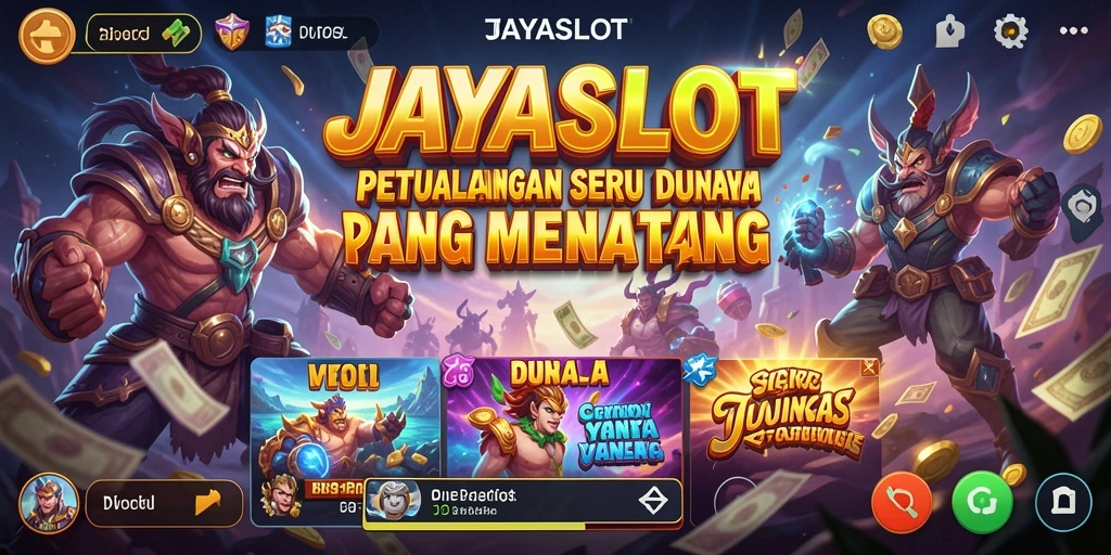 Screenshot gameplay JAYASLOT yang menunjukkan petualangan seru.